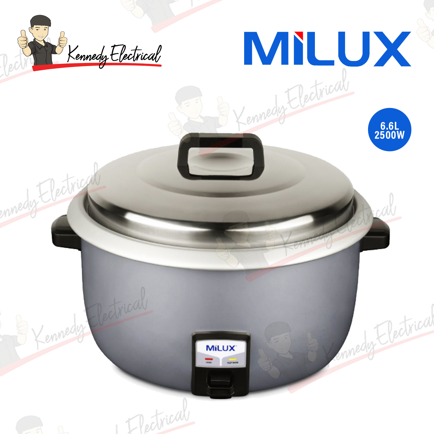 Milux 6.6L Commercial Rice Cooker (MRC-5266)