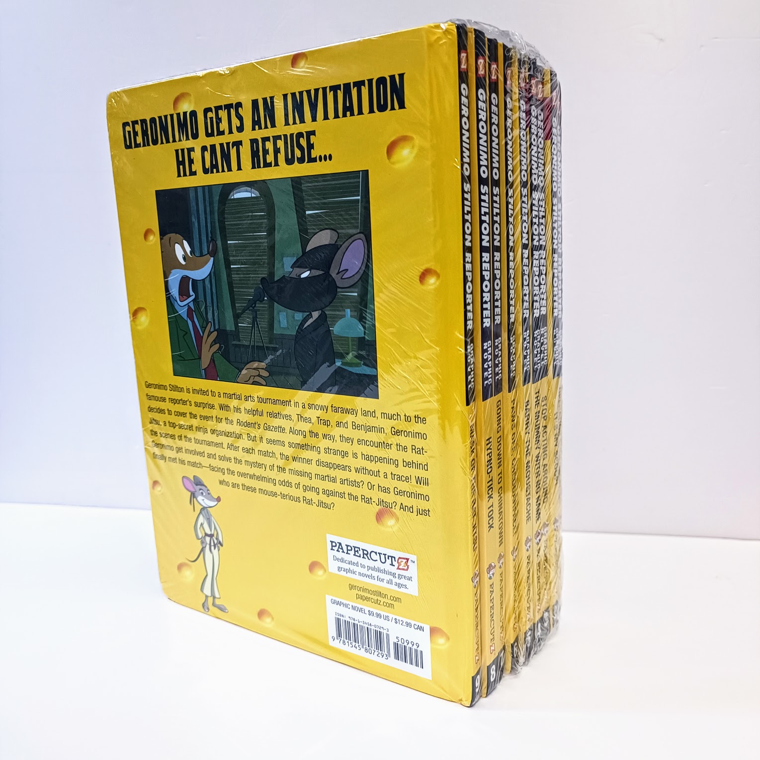  Geronimo Stilton Reporter Graphic Novels 9 books | 精裝 老鼠記者全彩冒險漫畫繪本版小說 S73