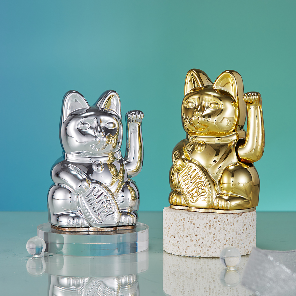 📦訂購 台灣代購 Mini Lucky Cats 迷你幸運繽紛自動招手招財貓