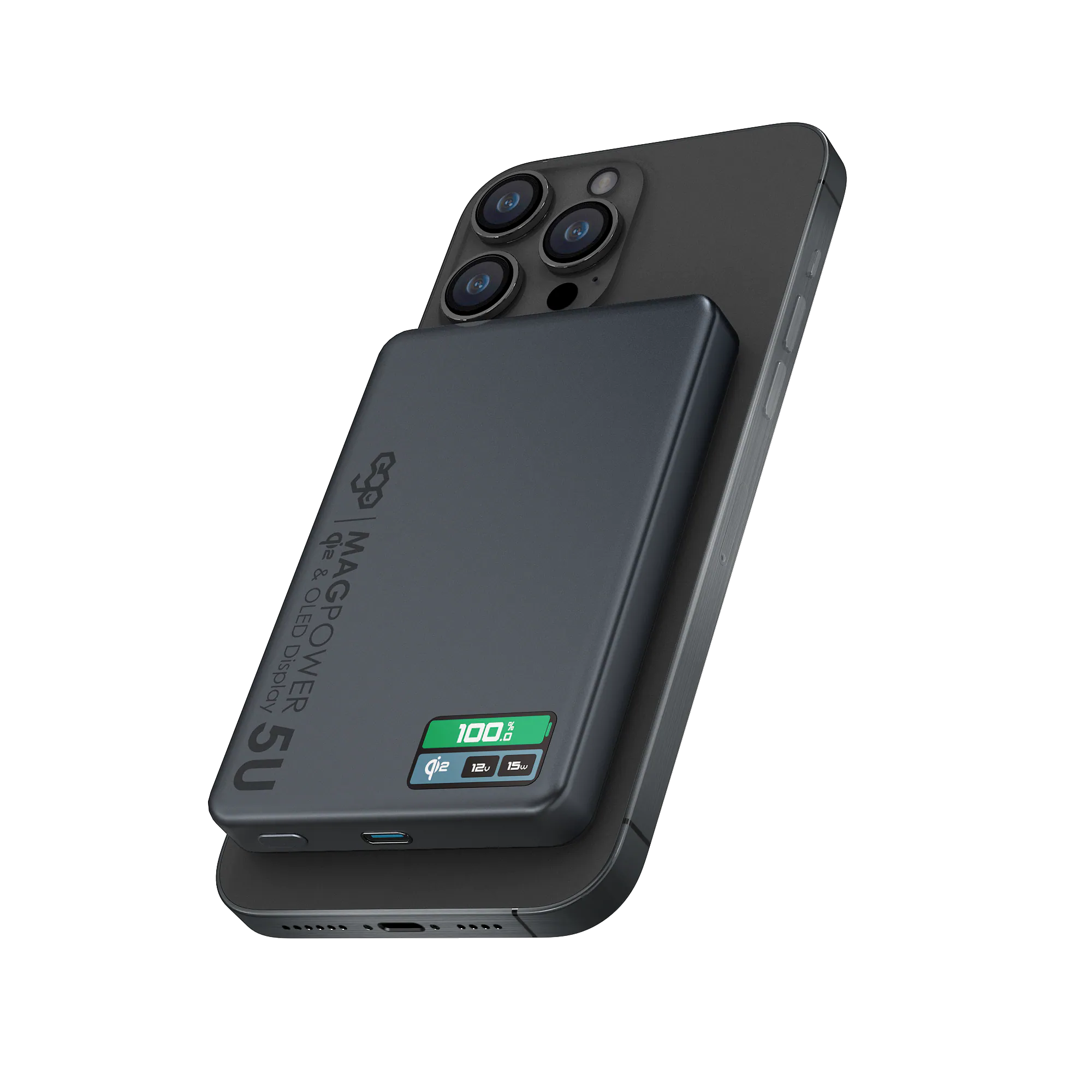 EGO MagPower 5U@ QI2 10000mAh 外置電 Magsafe Ultra系 最強旗艦 外置電 MagPower 5U@ QI2 10000mAh External Battery