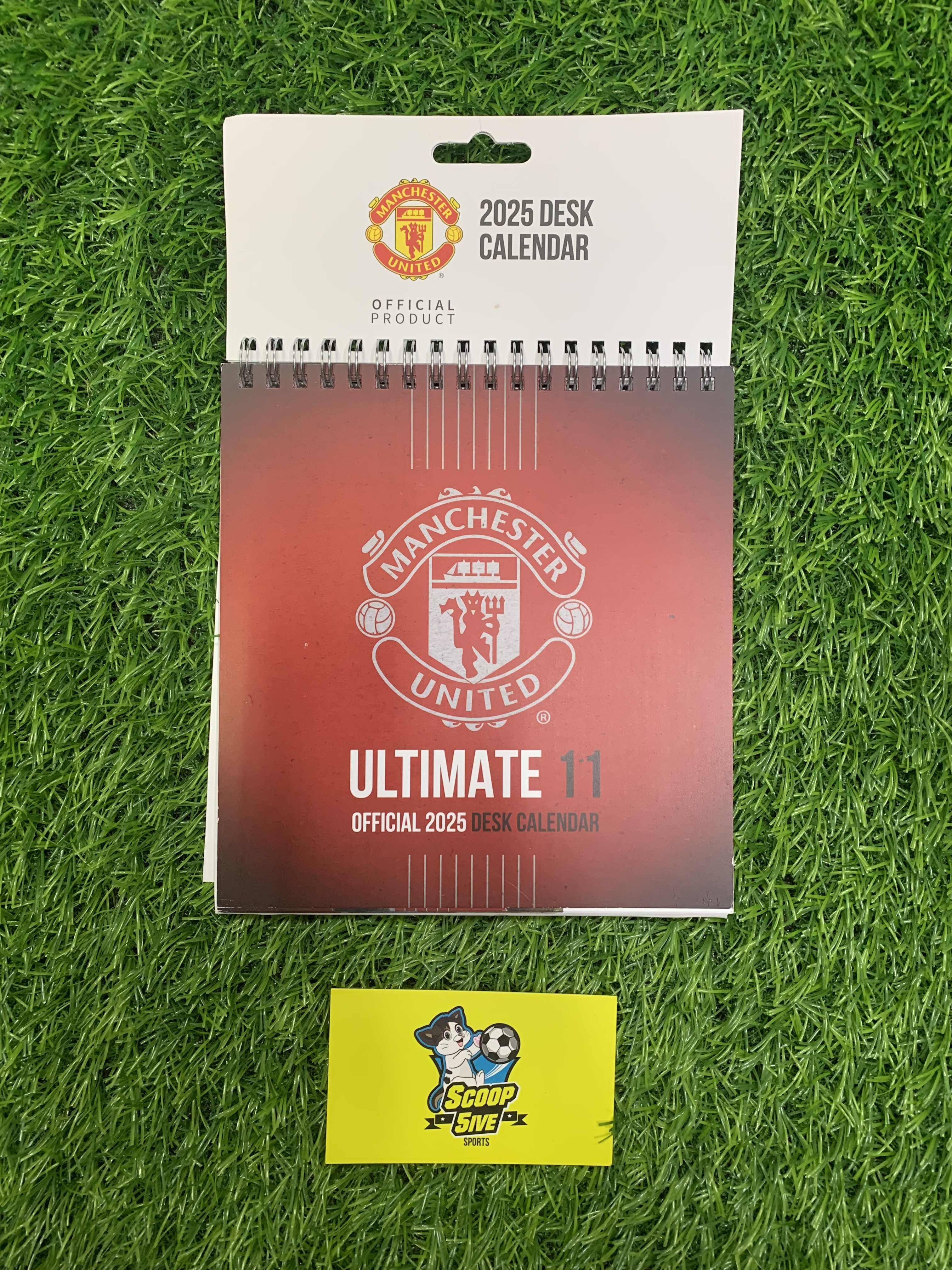 2025 曼聯 月曆 坐枱曆