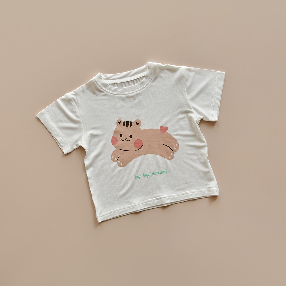 26S/S🌞DTD Jumping跳跳人物系列-莫代爾短袖T恤