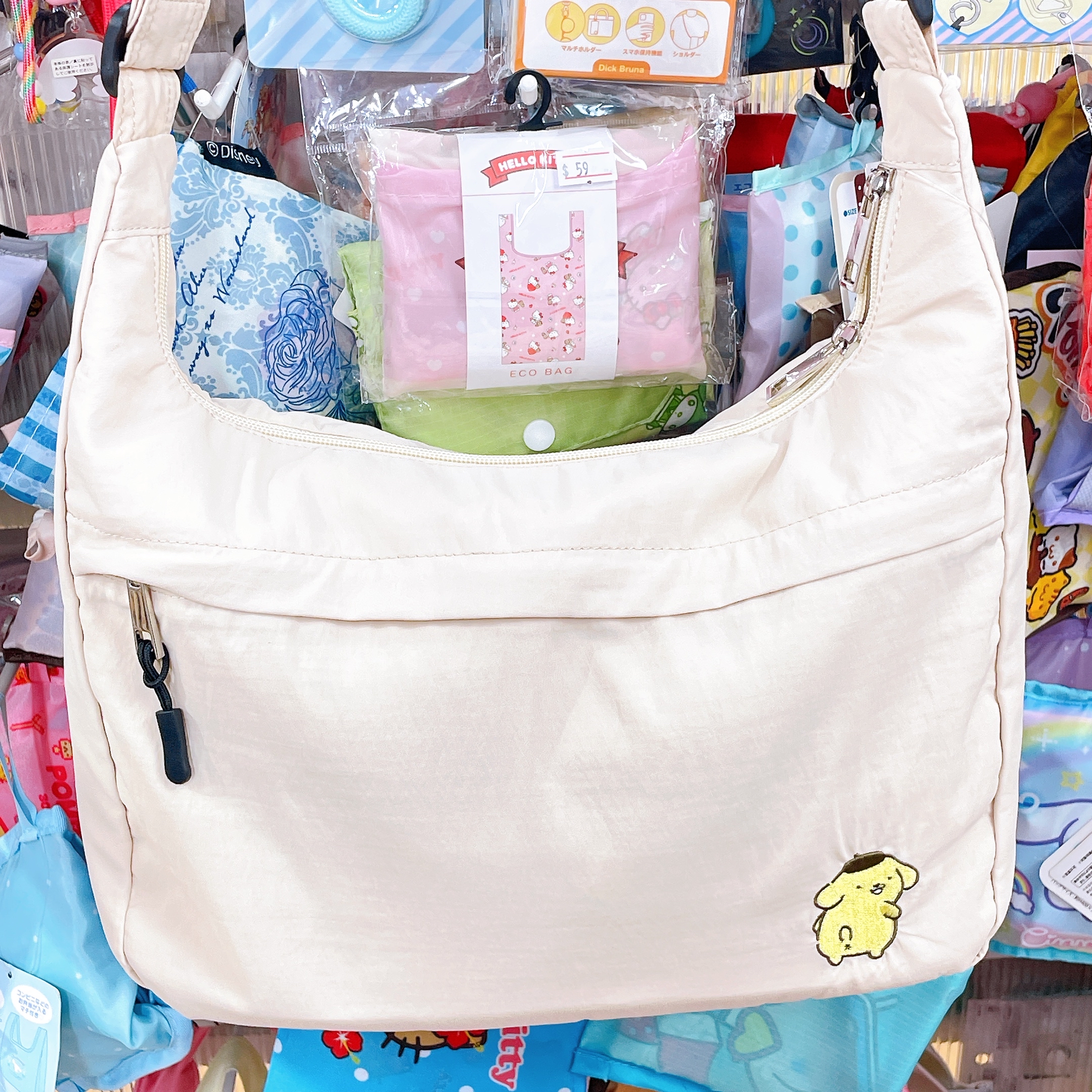 日本直送Sanrio 布甸狗則孭袋