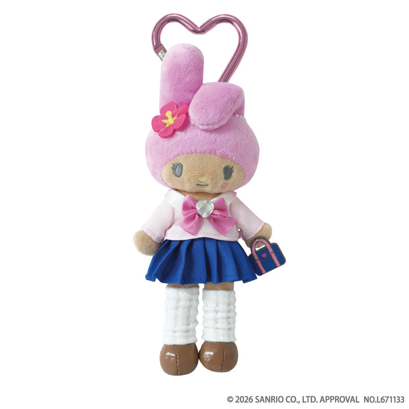 ### 『預訂』Sanrio長腿系列掛飾（黑皮My Melody）