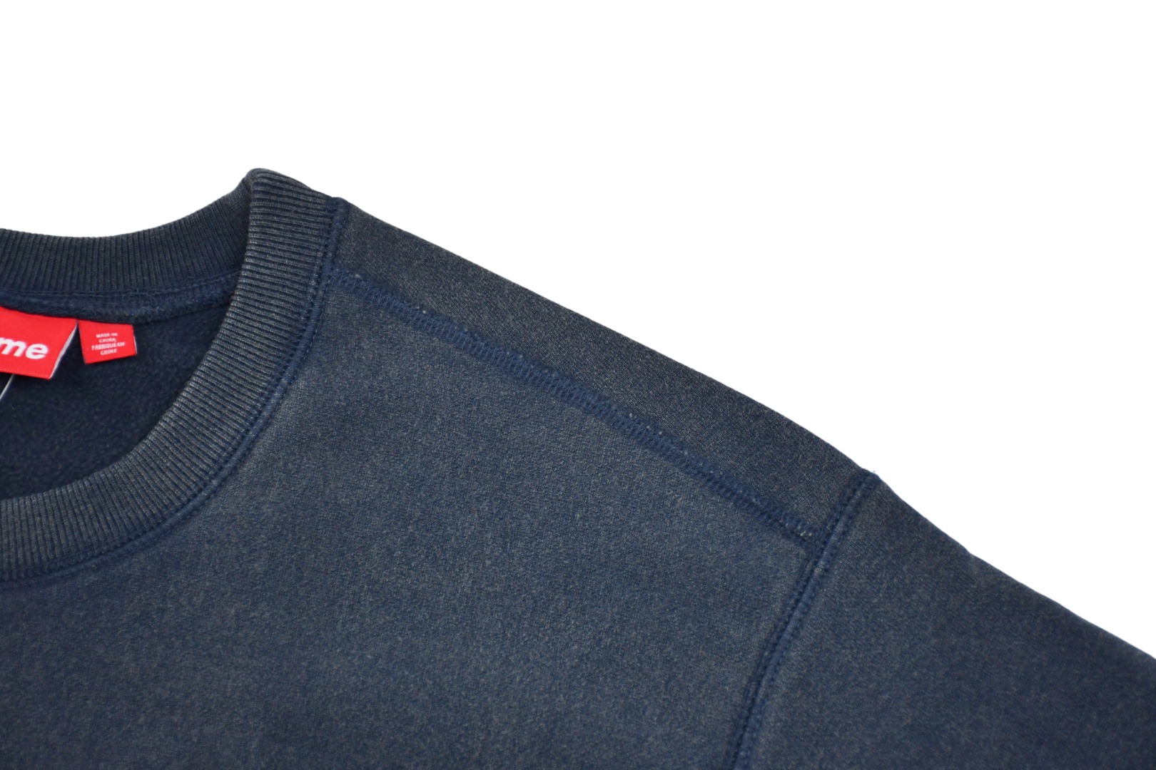 Supreme Washed Box Logo Crewneck