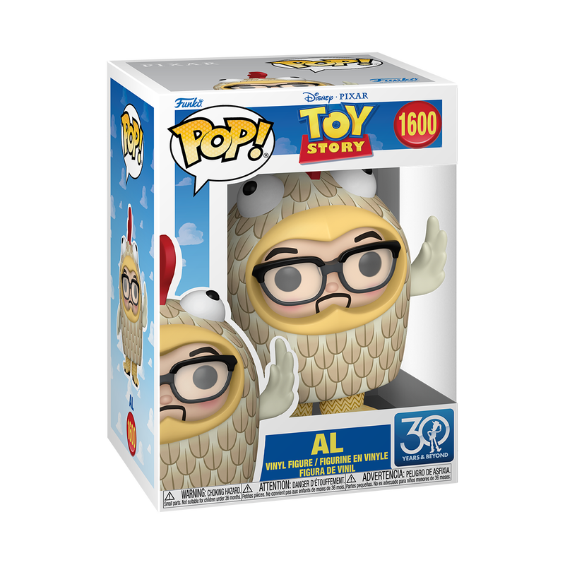 📦訂購 美國代購 Funko POP! Disney Toy Story Al (Chicken Suit) (30th Anniversary) Figure 反斗奇兵 艾爾 模型
