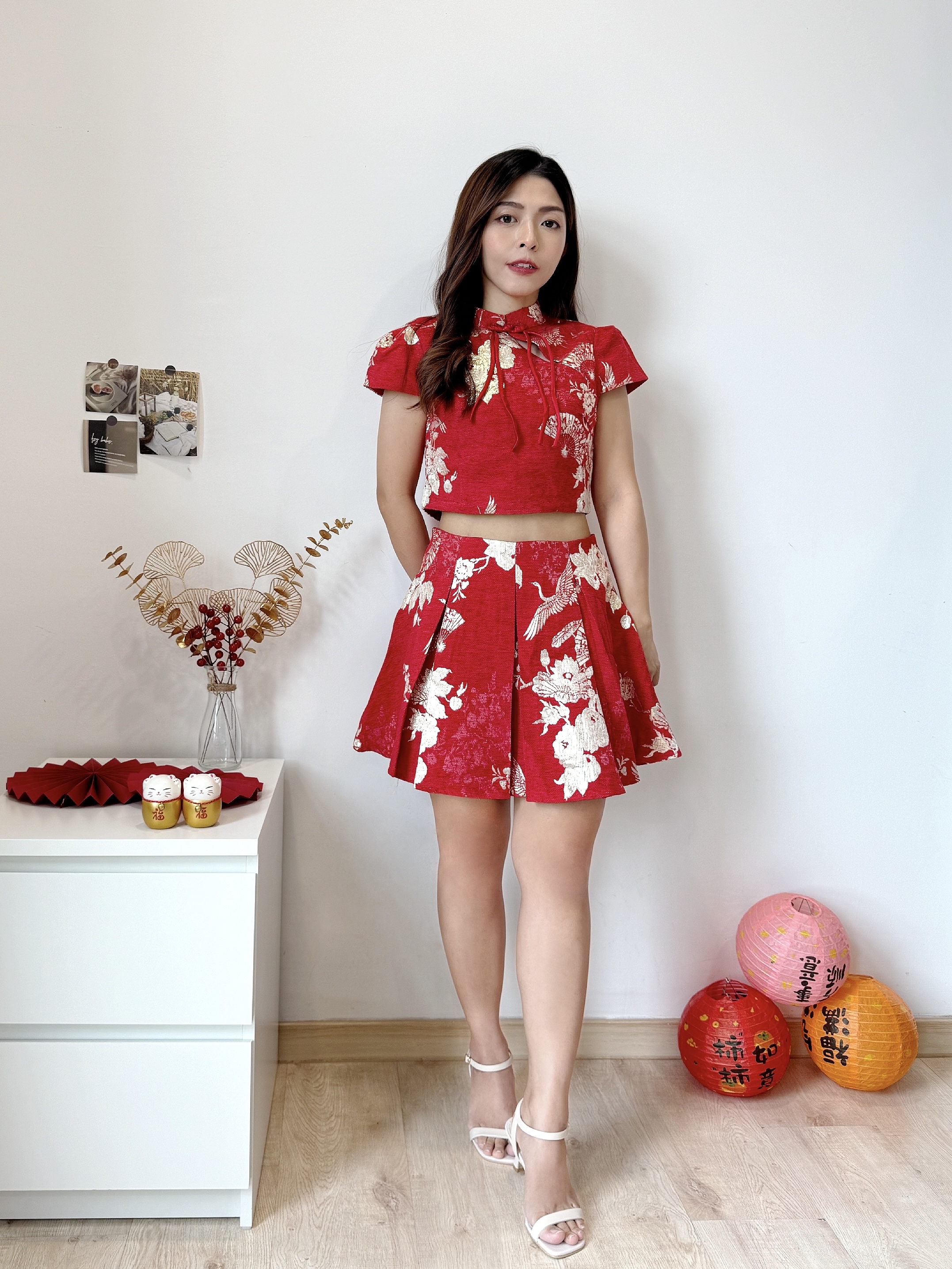 JinXiu Embroidery Spring Set 「锦绣初春」新中式重工刺绣套装(3 colours)Premium Quality