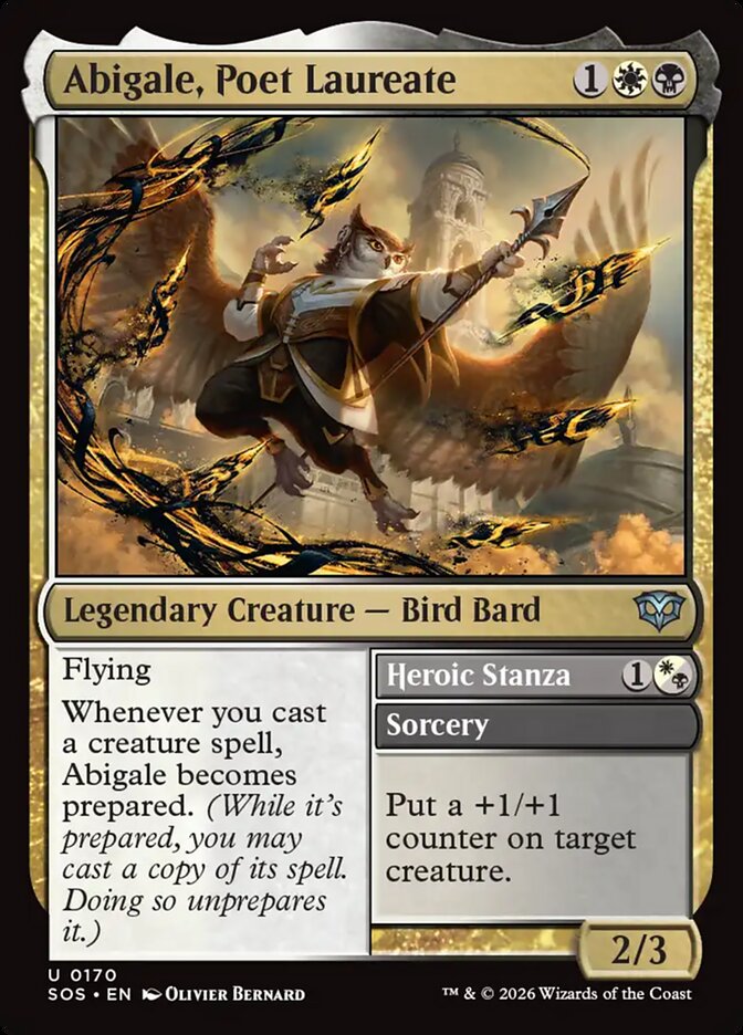 [EN] Abigale, Poet Laureate // Heroic Stanza [SOS-170] U