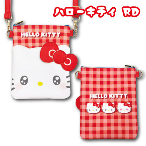 🎀【預訂】Kitty 格仔紋單肩包 R