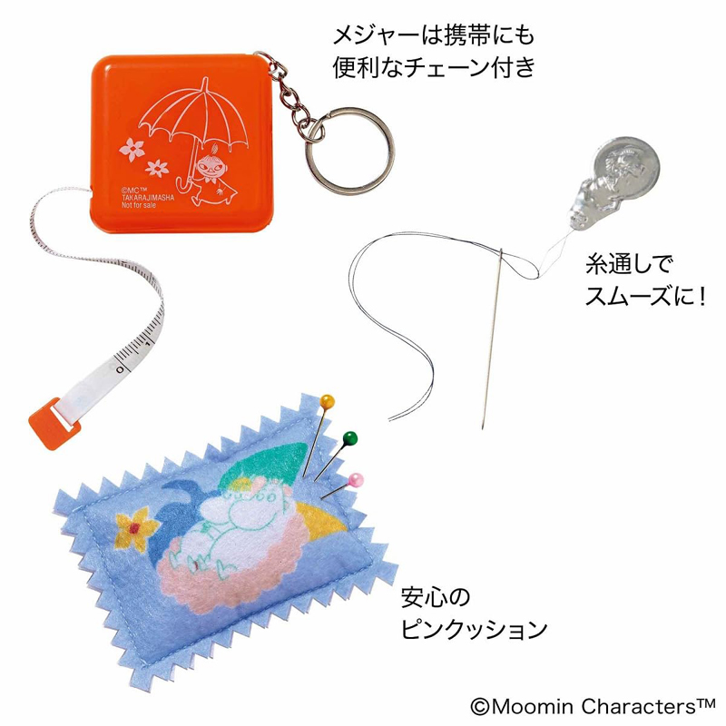 MOOMIN 圓鐡罐縫紉工具組    OB003960