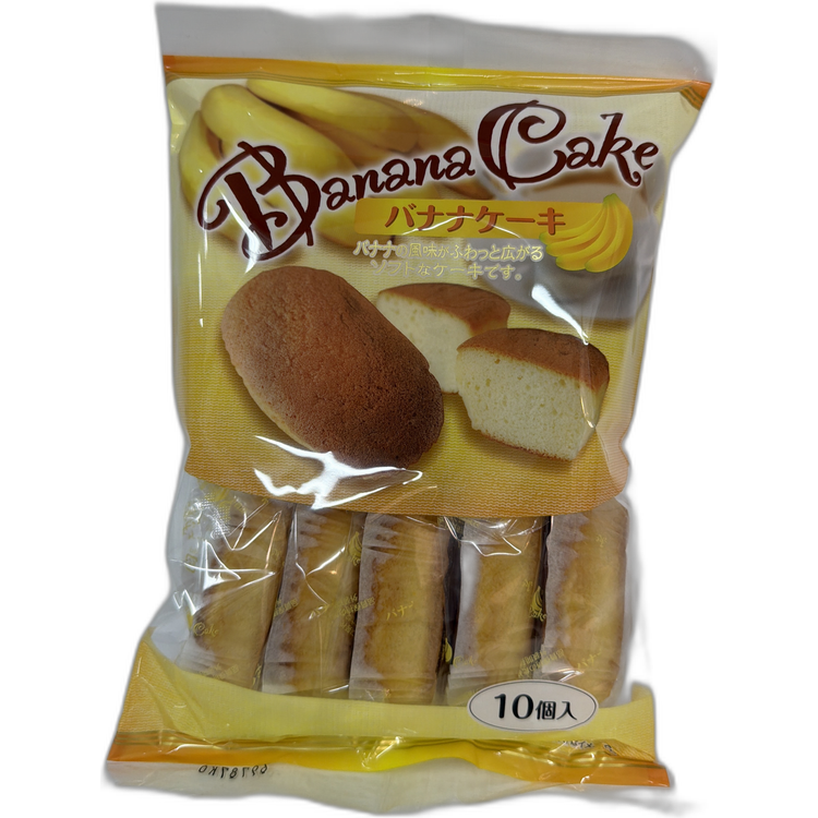 幸福堂香蕉蛋糕10 枚入