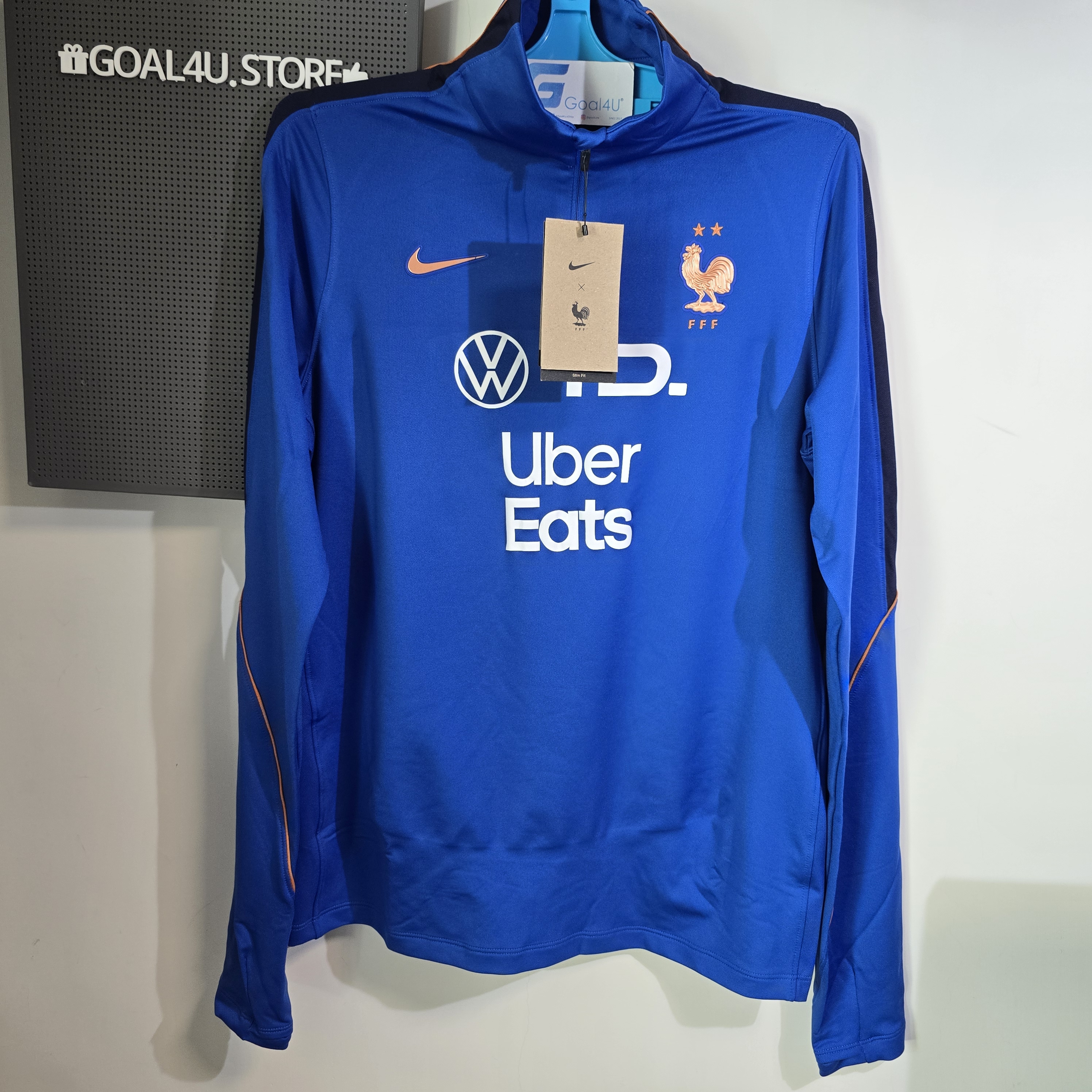 Nike France 法國藍色 2026-27 1/4 Zip訓練上衣 IB4606