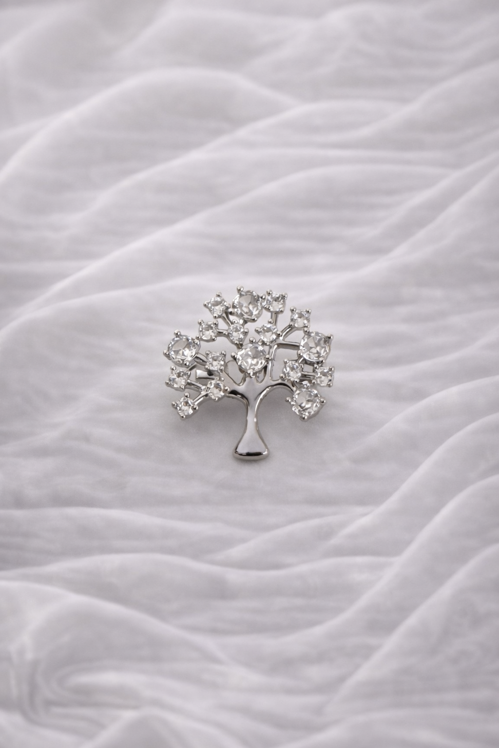 Swarovski Crystal Tree of Blessings Brooch