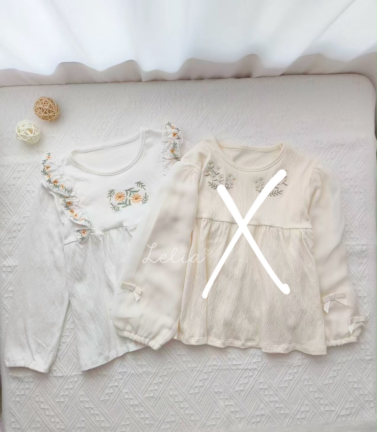▫️現貨▫️Mamaraku刺繡裙衫