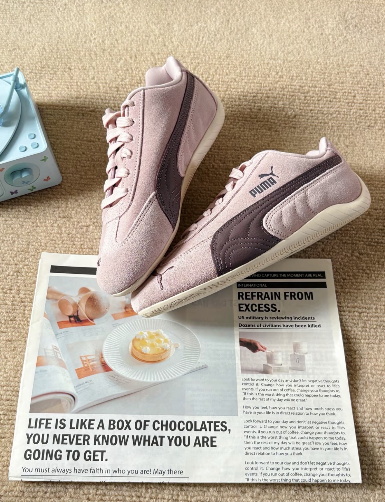 406329-52 Puma Speedcat Mauve Mist Raisin 406329-52