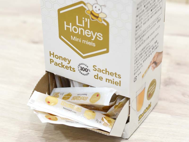 日本Costco Beemaid l 100% 純蜂蜜獨立包裝（7 克x 120 粒- 840 克）