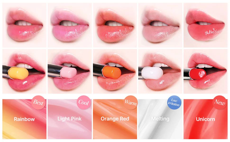 韓國大熱🔥韓國🇰🇷YNM新版溫感變色潤唇膏💄