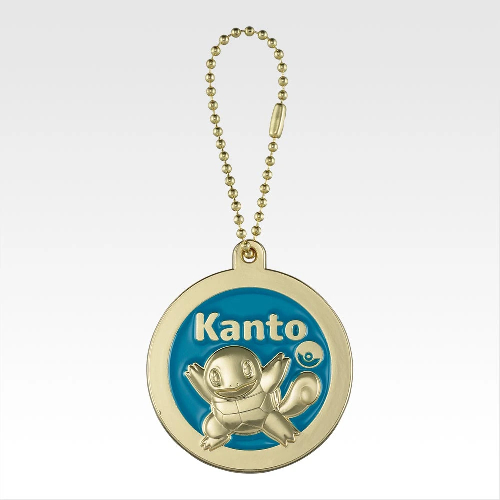 【J賞】Pokémon 30th ANNIVERSARY vol.1 一番賞金屬掛飾 - Kanto Blue