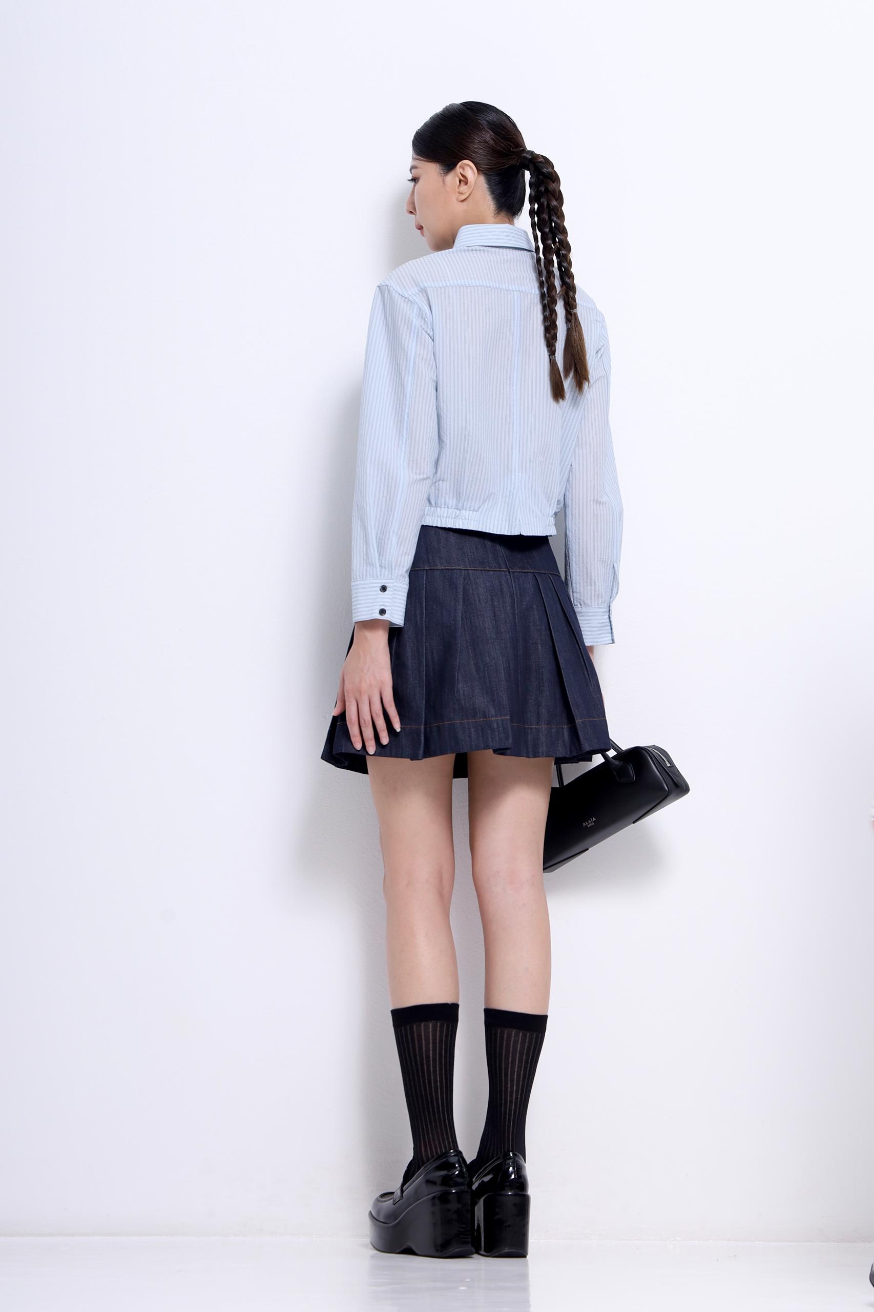 CB2692 COLLARED BUTTON L/SLLV SHIRT JACKET