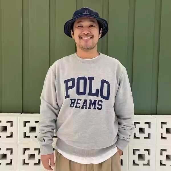 預訂 Polo x BEAMS 50週年圓領衛衣 [貨號26A1020]