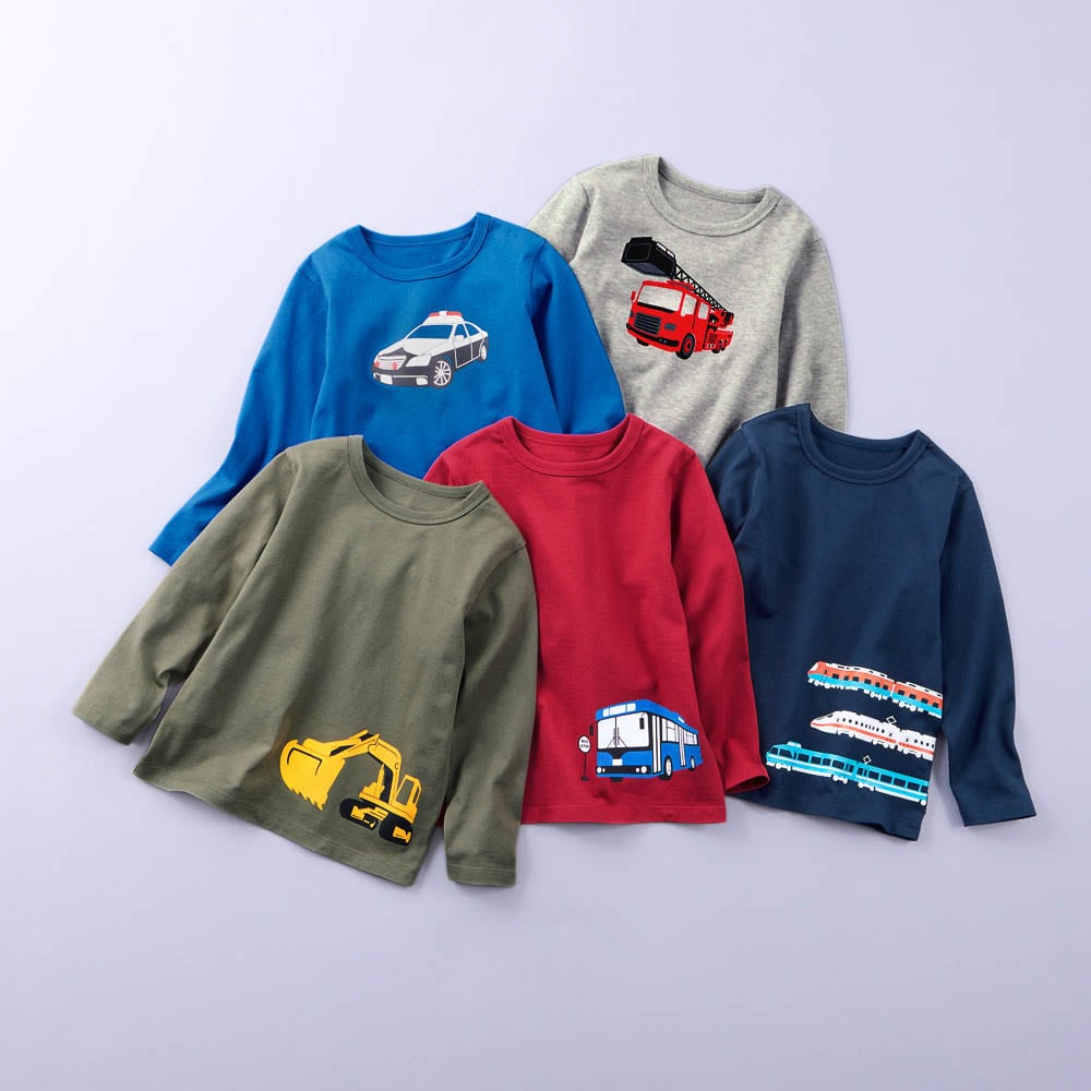 🆕【⭐訂購⭐】🇯🇵日本直送 🌀 #GITA 薄身長袖 tee 套裝 (1套5件) ［4款選］🌀 [PLBA-0138] [260318]