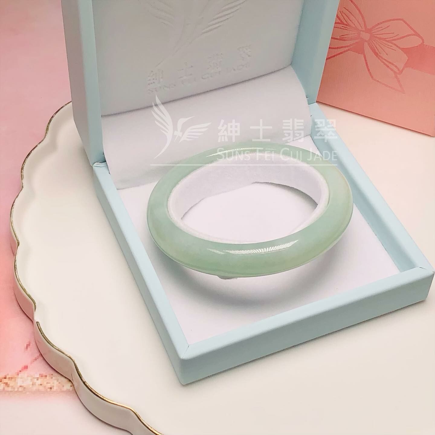 擺三橋晴水色福鐲55.5mm - 2