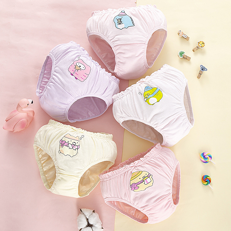 韓國純棉小童卡通內褲 -1盒(5入) - 現貨(斷碼)