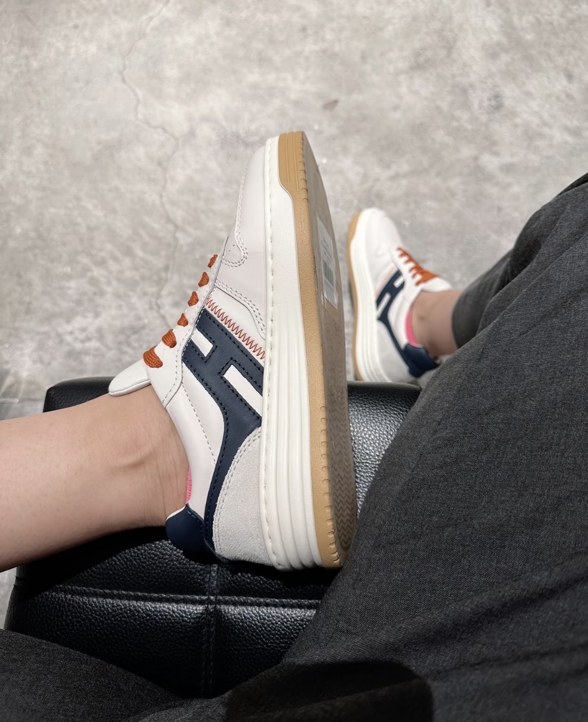 折上折✨訂貨📮Hogan H630 4cm sneaker  Size 38/39 only