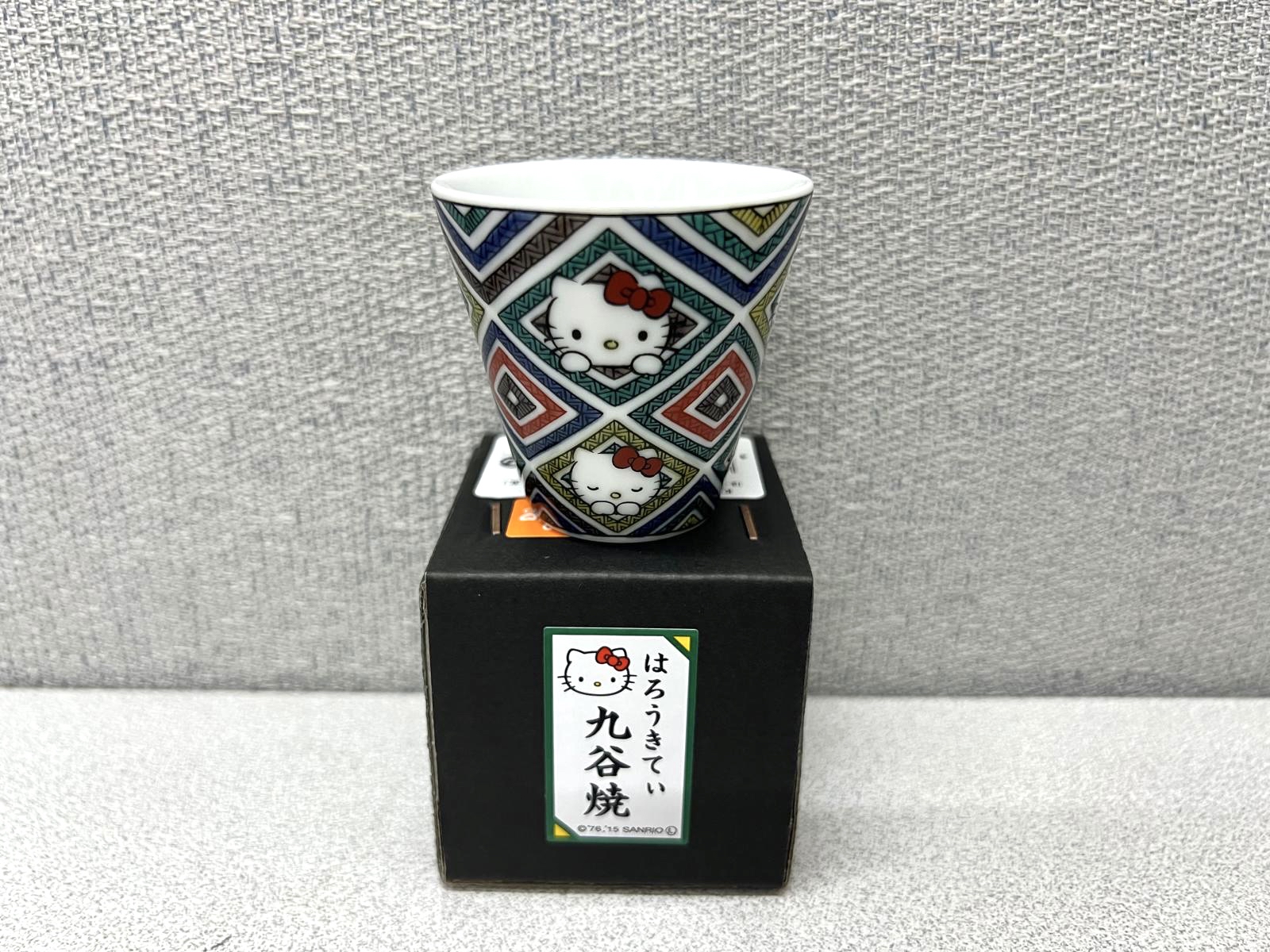 🎌日本直送🎌 Hello Kitty 日本製《九谷燒》清酒杯
