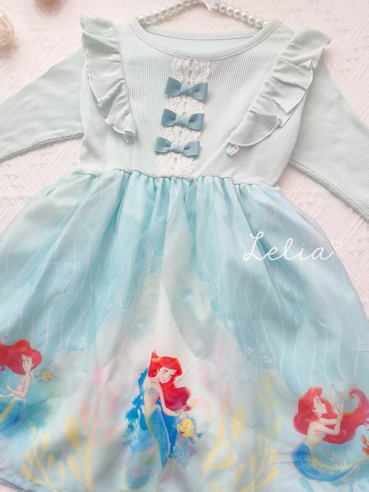 ▫️現貨▫️Disney公主連身裙Elsa /美人魚
