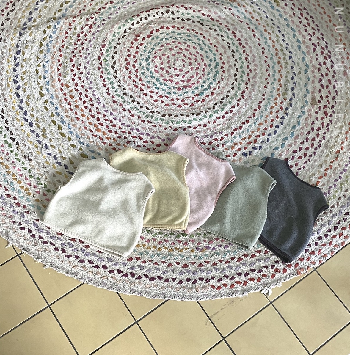 韓國保暖Cotton candy vest