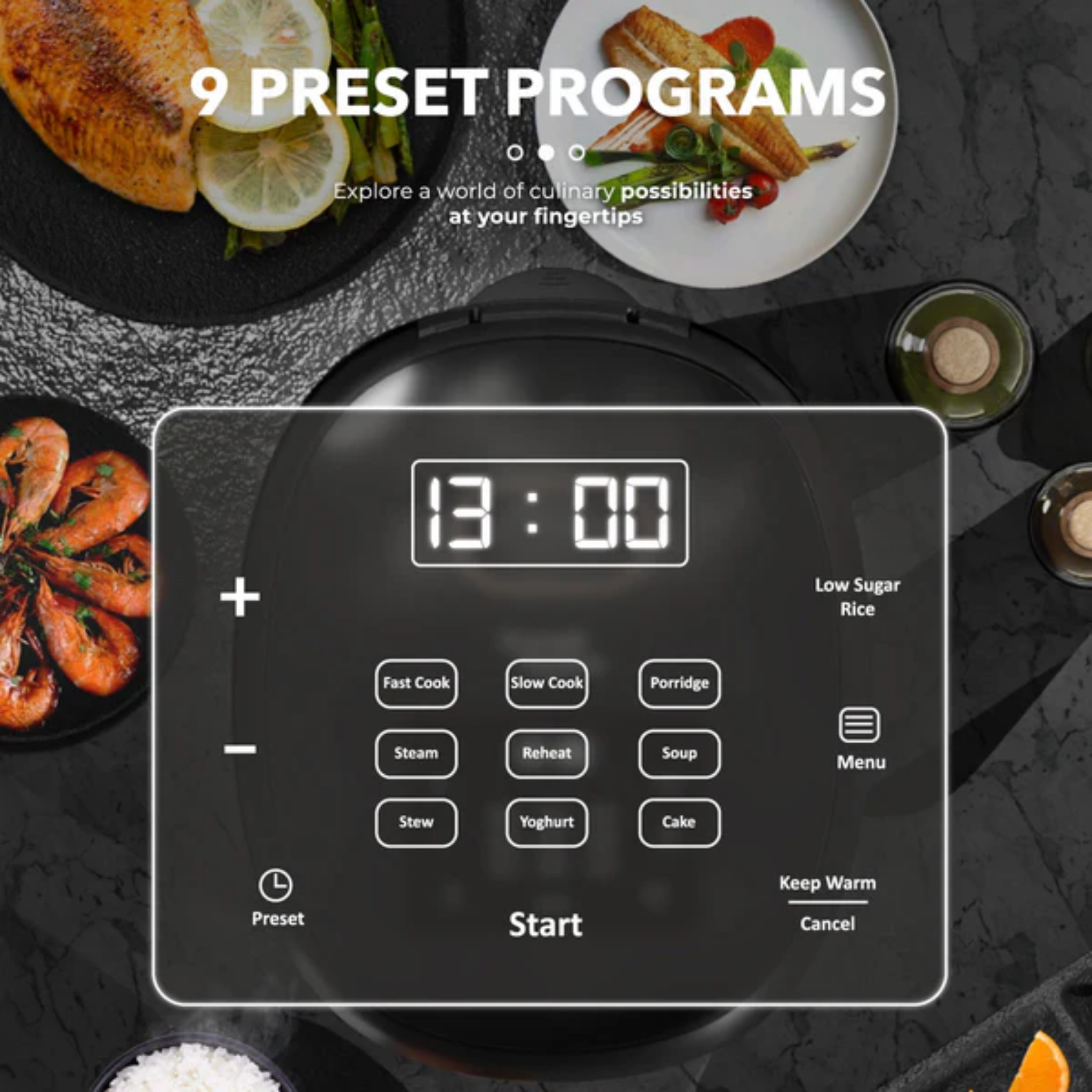 Russell Taylors 1.8L Jar Rice Cooker (RC9)