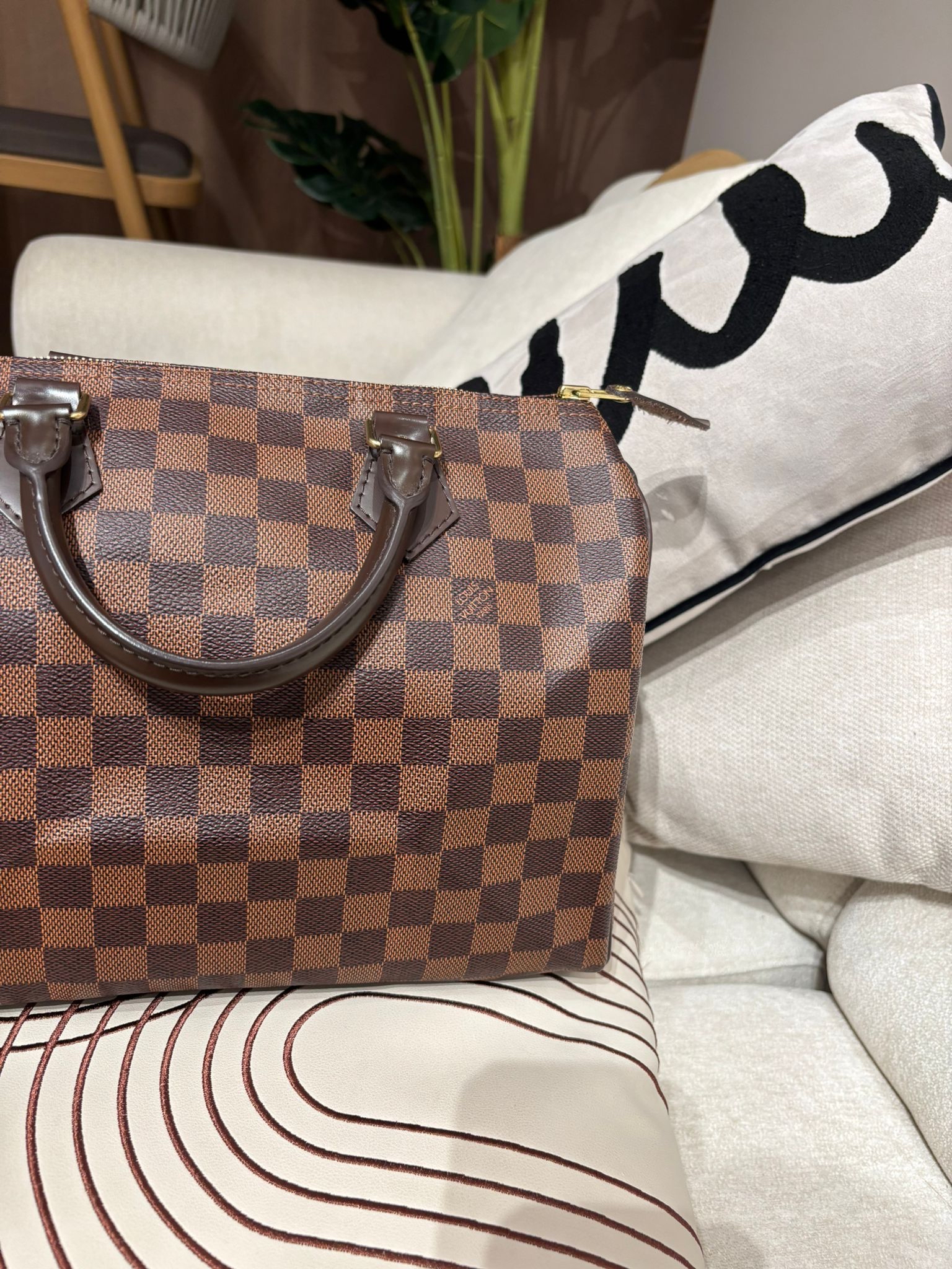 Lv speedy 30 100%Authentic,98%new ✅Key Lock ✅塵袋