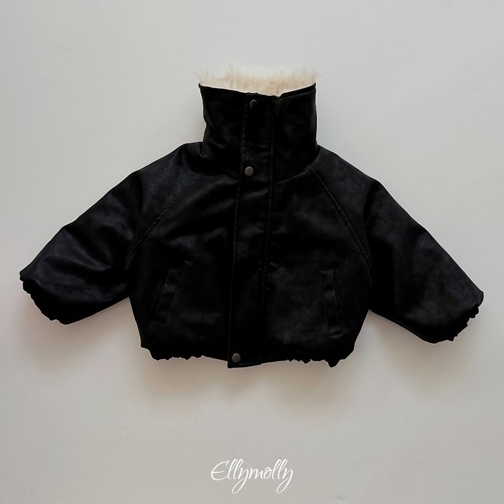 Ellymolly | Big-Collar Shearling Jacket