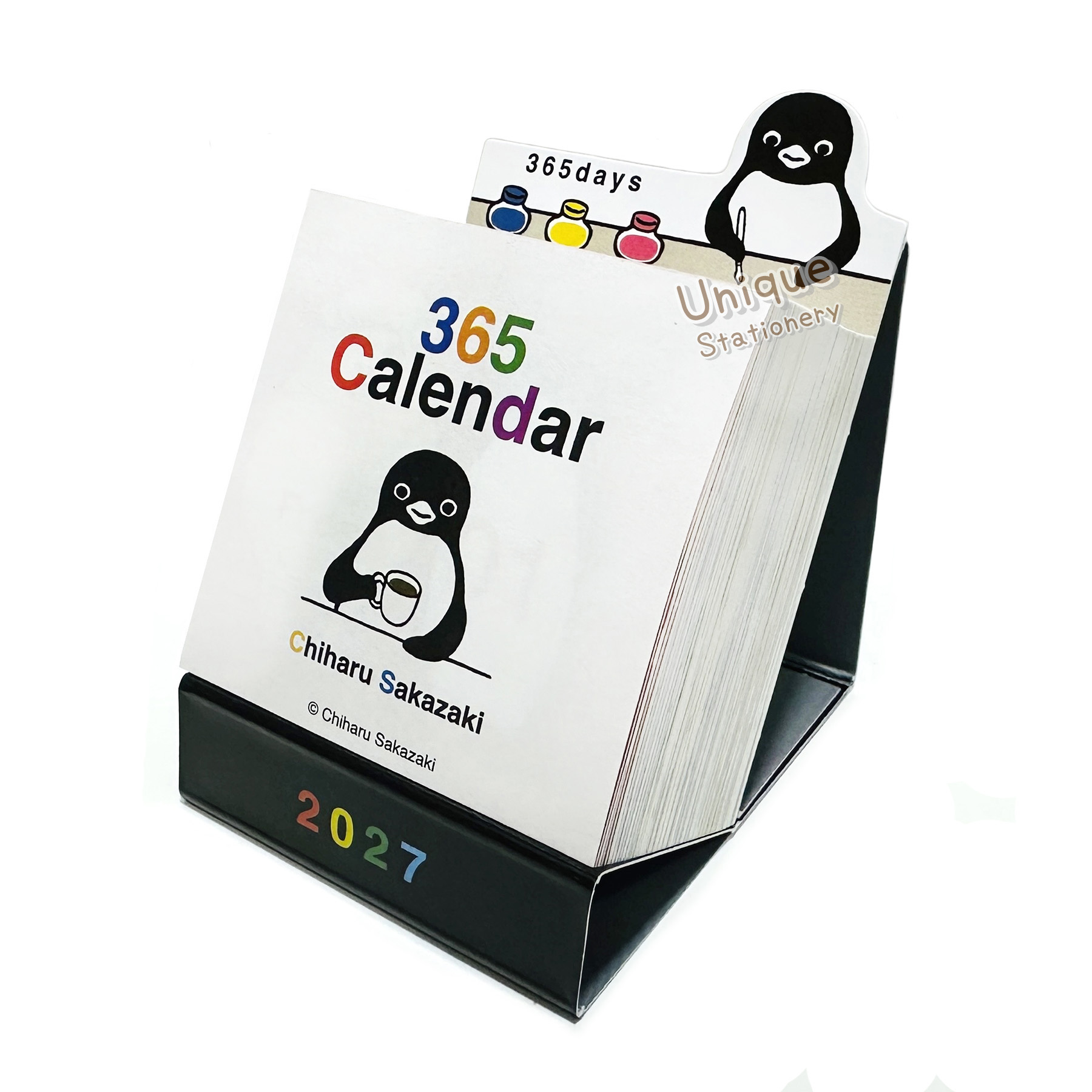 現貨｜Suica Penguin 企鵝 日本製 2027年 迷你每日日曆 Daily Calendar (1000140711)
