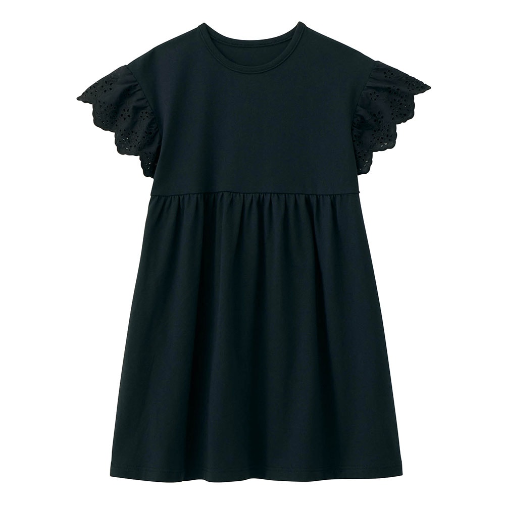 🆕【⭐訂購⭐】🌀 🇯🇵 日本直送 ❣️#親子裝❣️GITA 簡約 蕾絲袖 連身裙［2款選］ 🌀 [ELDA-0055][260506]