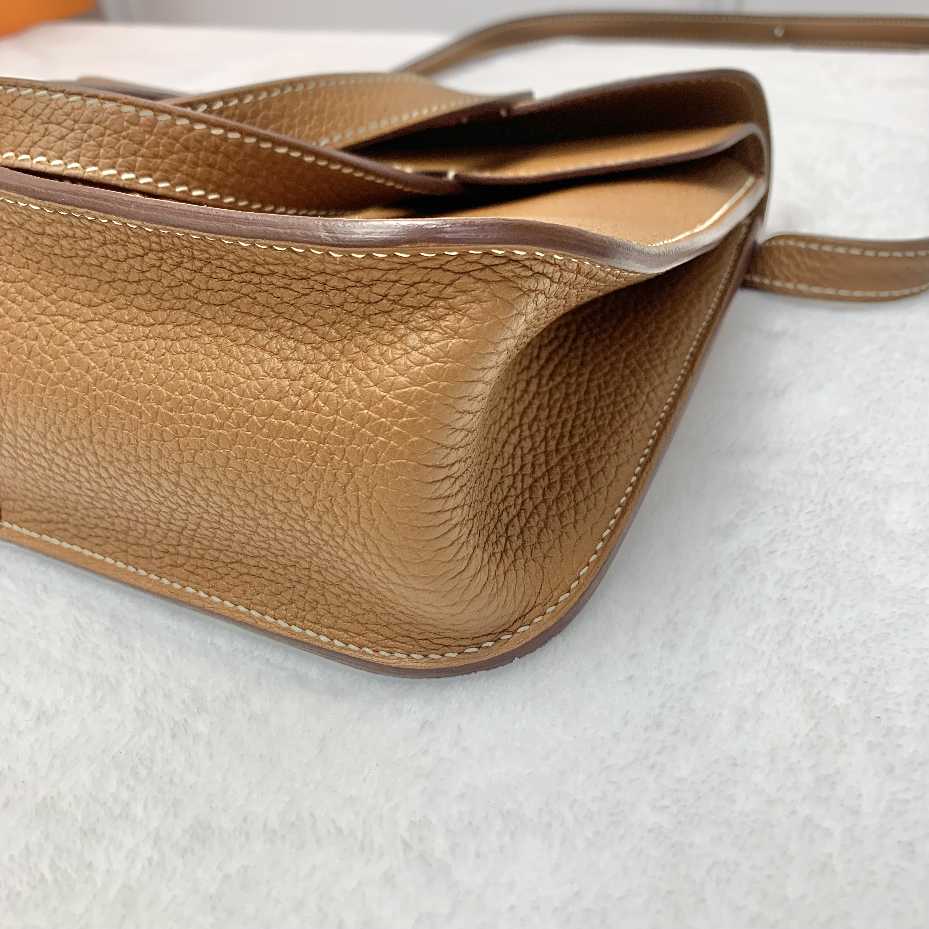Full Set Hermes Halzan 25 金棕色
