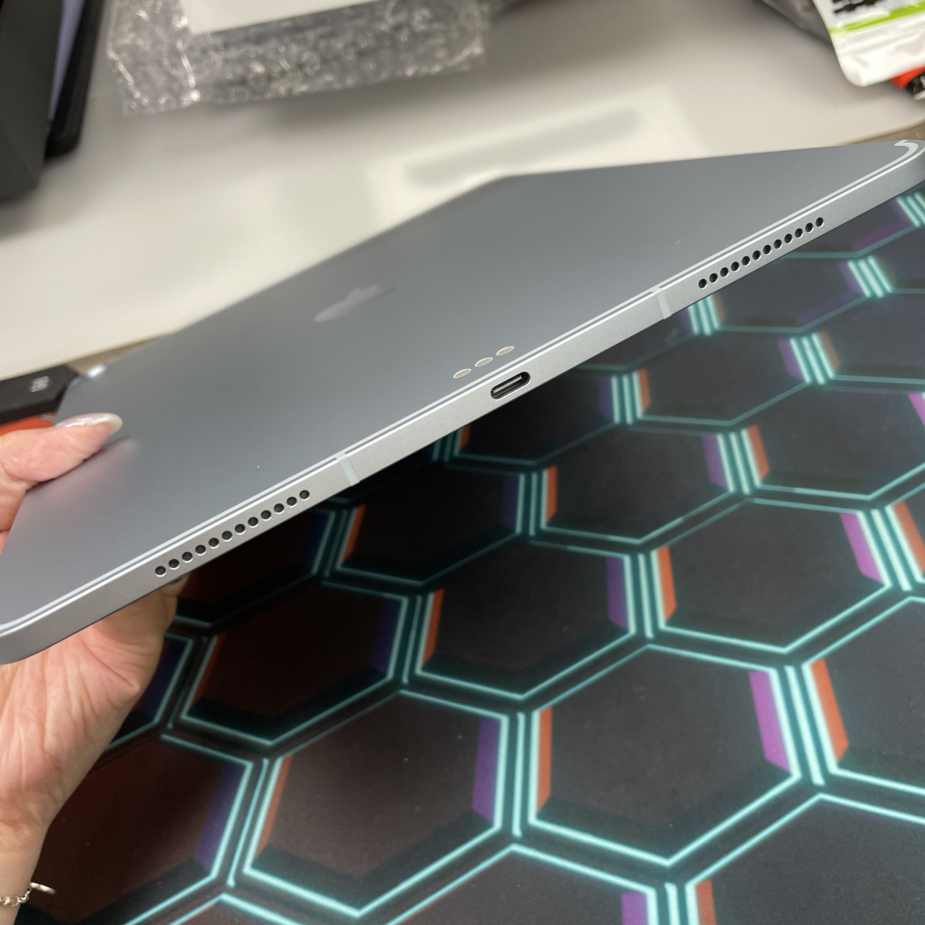 *6889 iPad Air 7 13吋 M3 完美機 128GB 5G版 藍色 blue