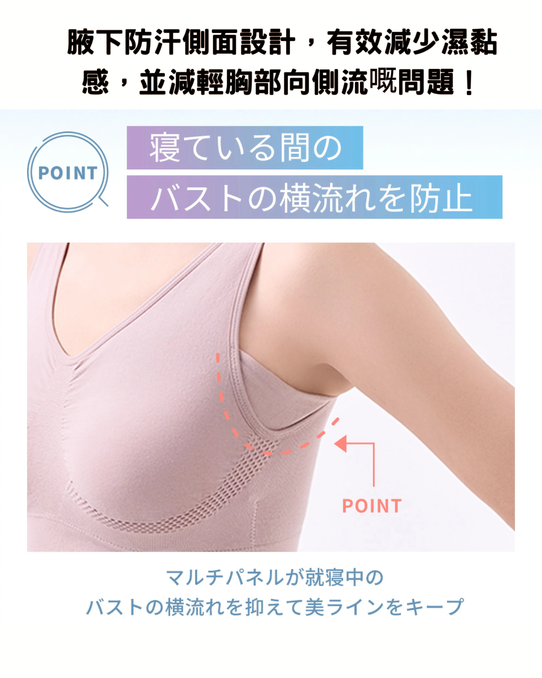 代購【 2026 新商品 日本直送 Gunze Fitte 多功能 無鋼圈 胸圍｜24小時舒適支撐  Fitte Multi Bra 】