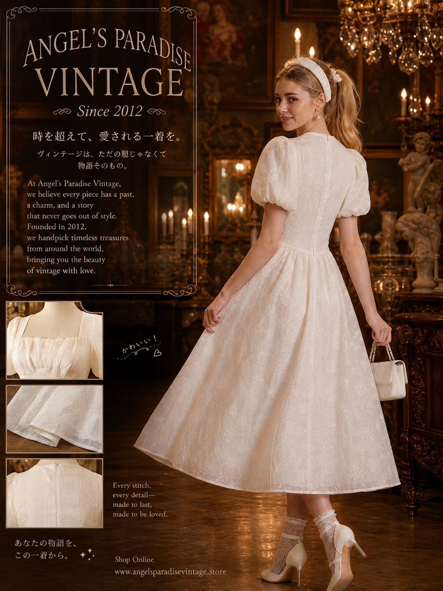 浮光掠影維多利亞織夢裙子L’Éclat Fugace Victorian Dress