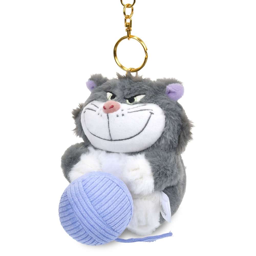 🎀【預訂】Disney Cat Day Keychain Ball - Lucifer