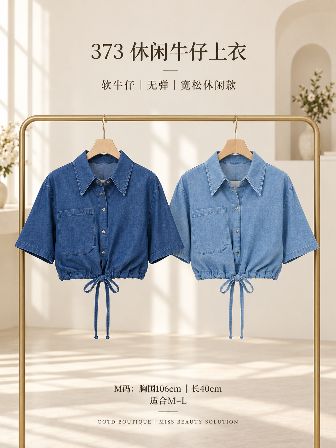373 Premium Jeans Top 