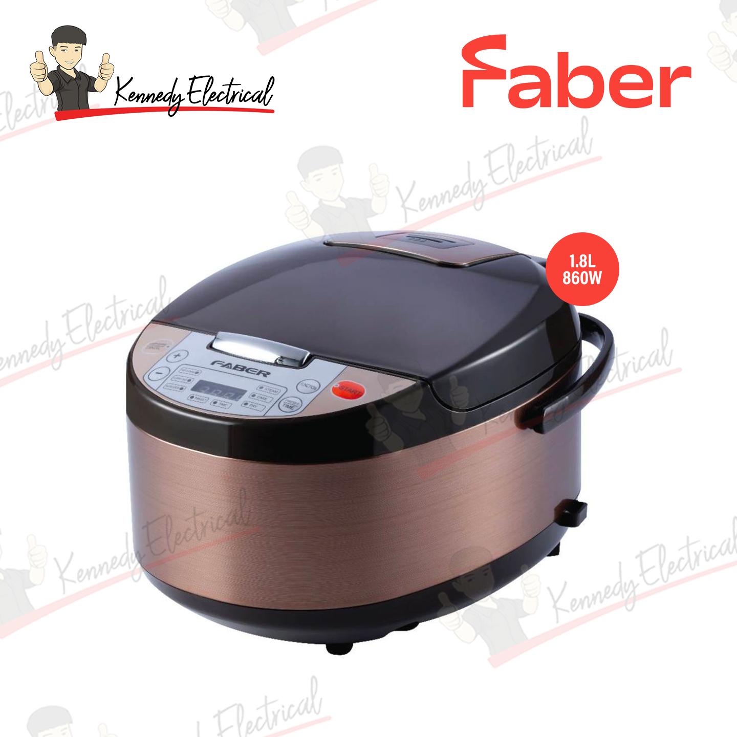 Faber 1.8L Deluxe Rice Cooker RISO 18