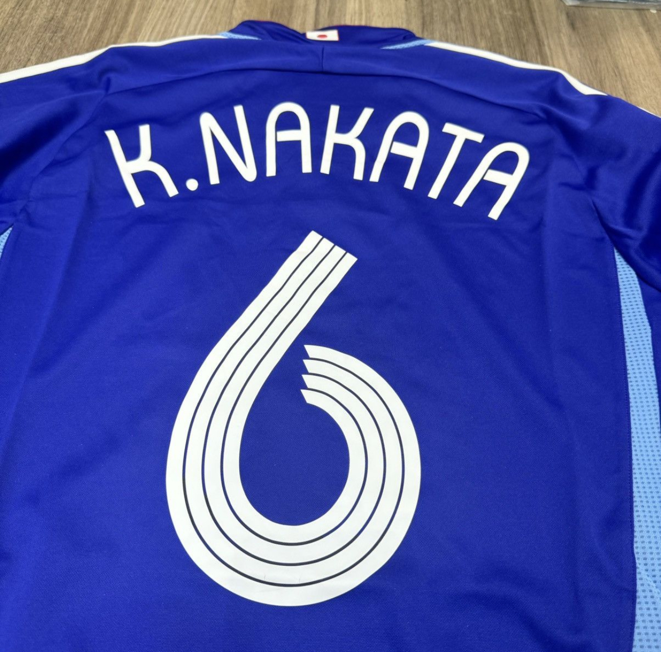 Japan WC2006 home shirt #6 K.Nakata (bnwt)