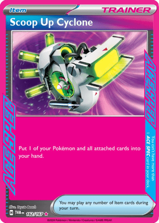 Pokemon TCG Twilight Masquerade - Scoop Up Cyclone-162/167