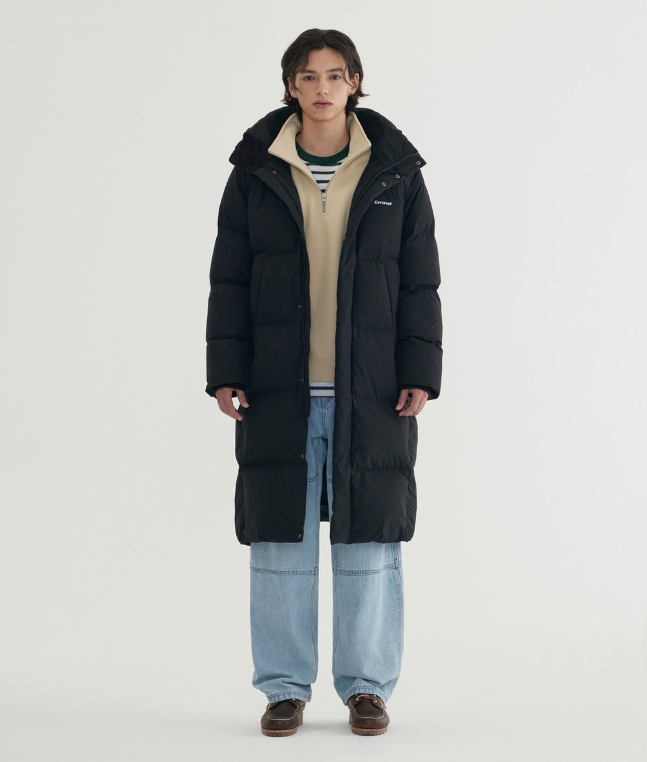 🇰🇷Covernat 鴨絨長款羽絨 CO2504DP07