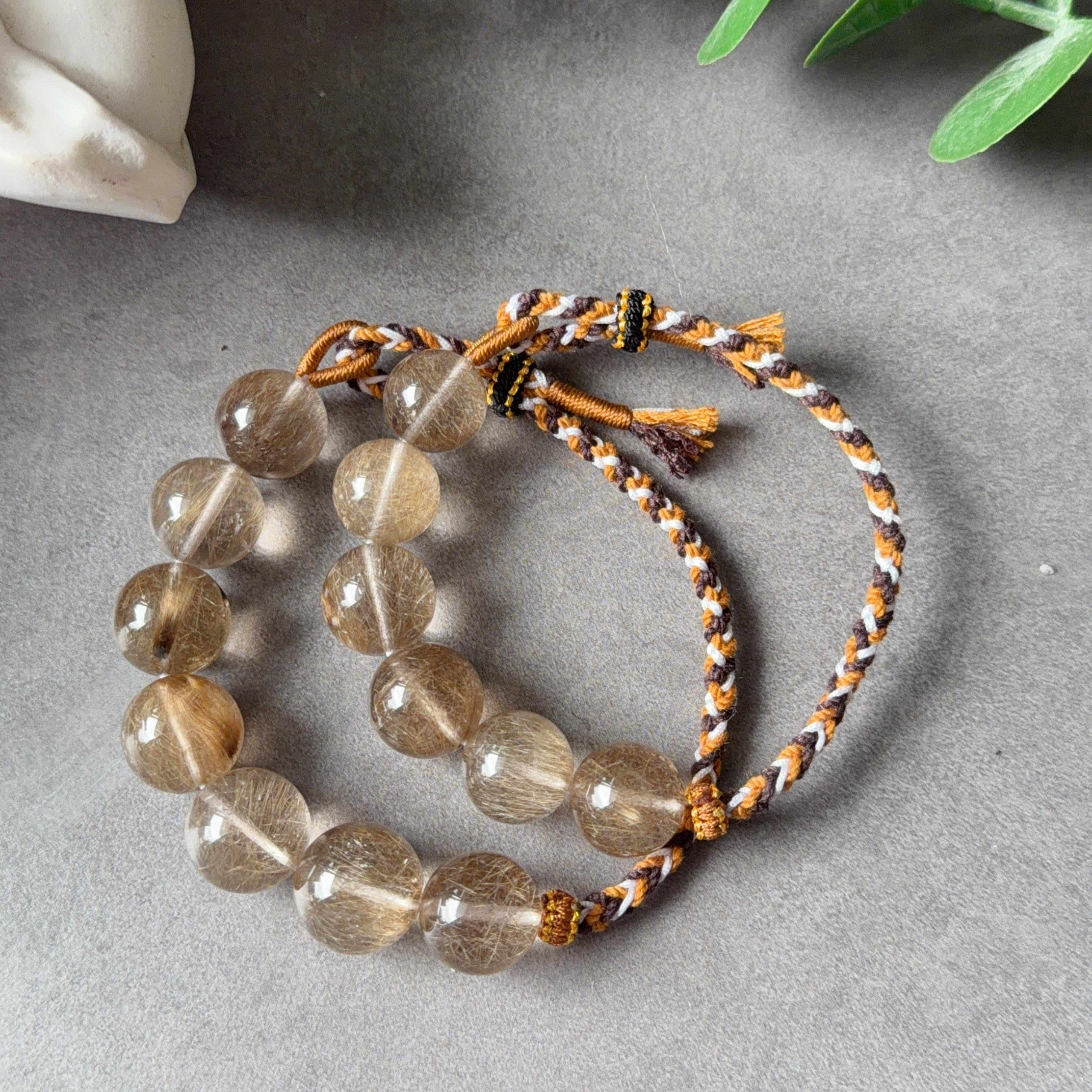 魔鬼銀髮襯手繩