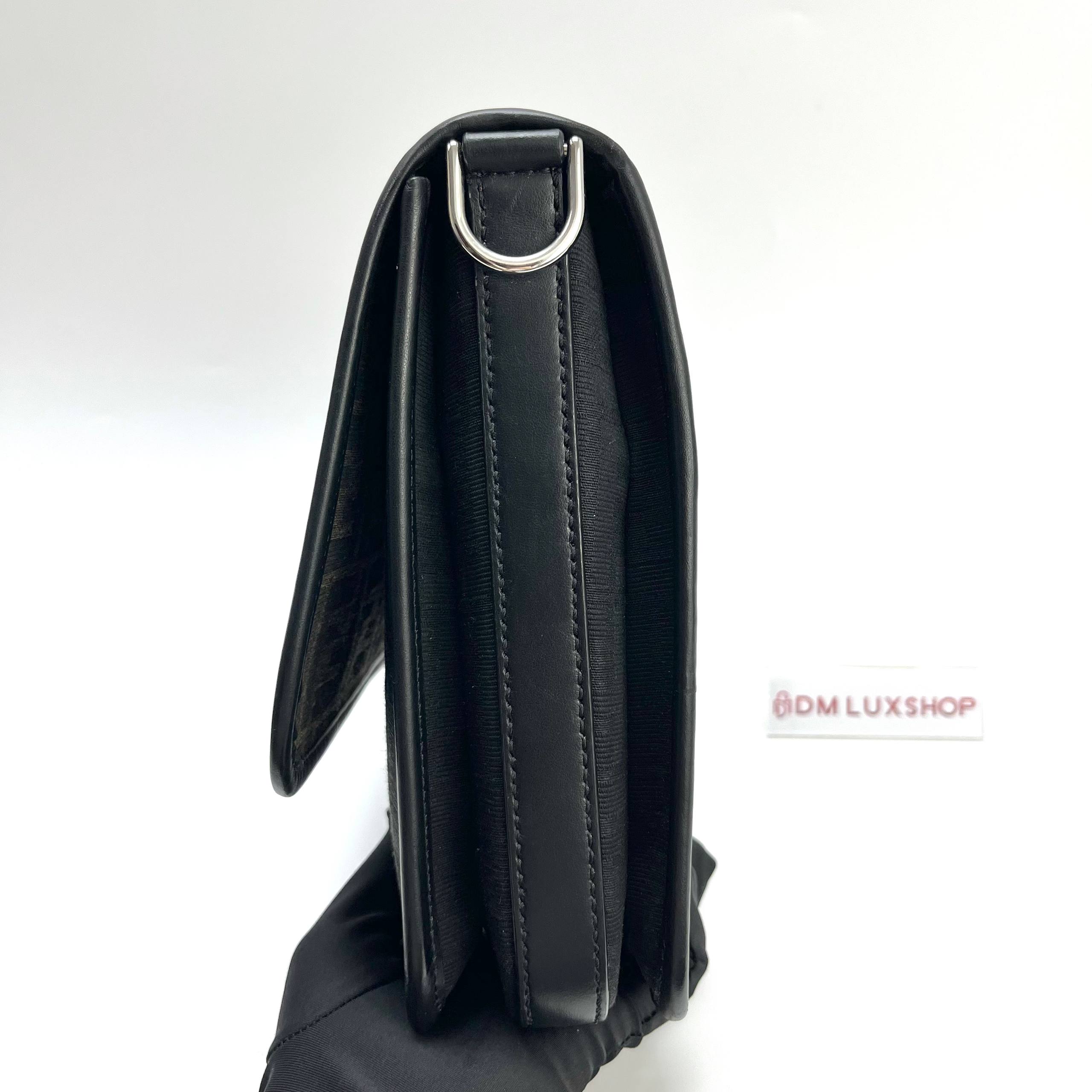 Fendi FF Jacquard Eclissi Messenger Bag