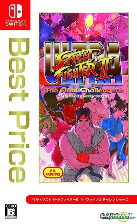NS 超級街頭霸王II：最後的挑戰者 Ultra Street Fighter II: The Final Challengers 中/日文 (日文封面) NSW-0073