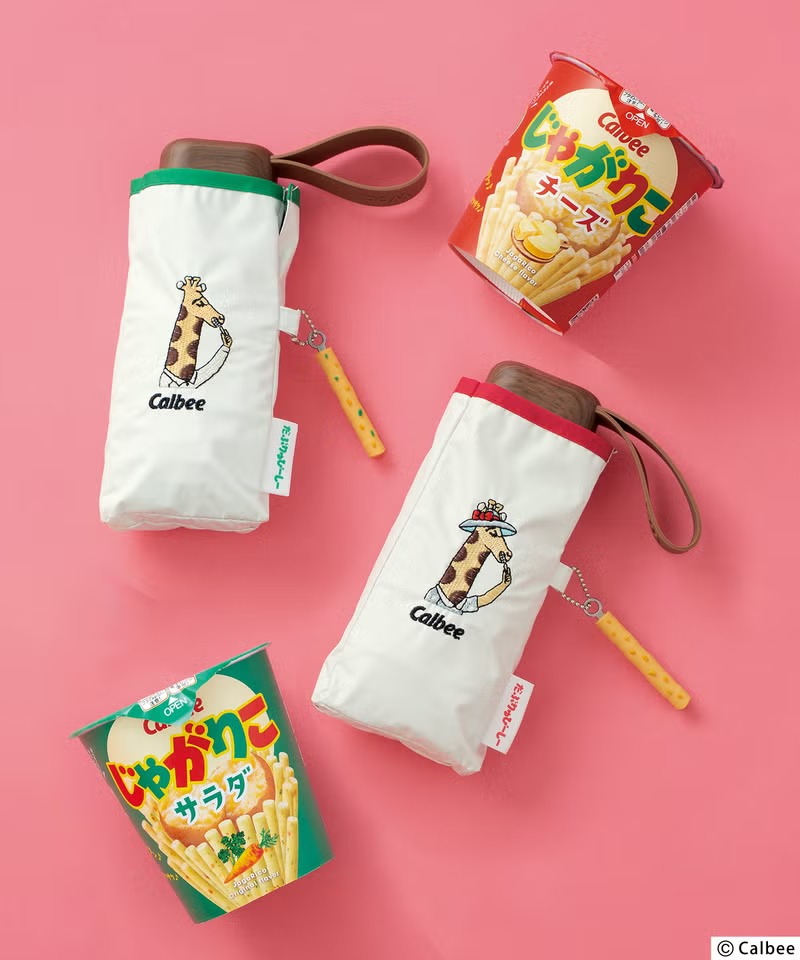 [訂購] [日本直送] 🍟じゃがりこ × Wpc 刺繡版日傘✨ {TF2604013}